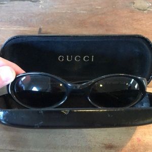 Gucci sunglasses with hard case